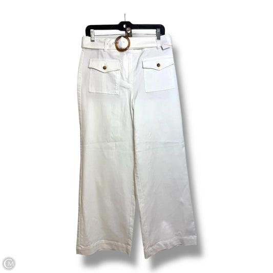 Pants Cropped By Loft In White, Size: 6