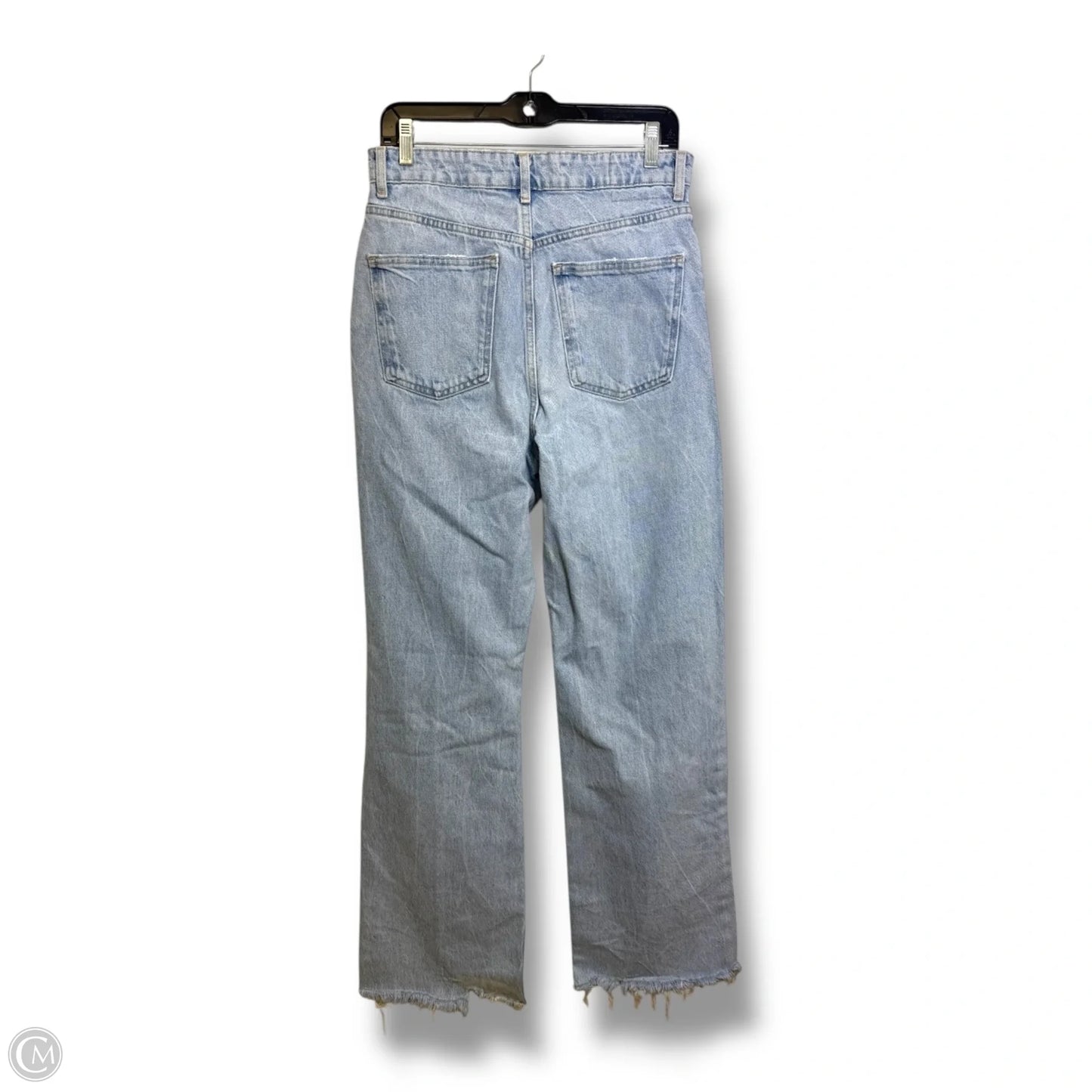 Jeans Boyfriend By Zara In Blue Denim, Size: 8