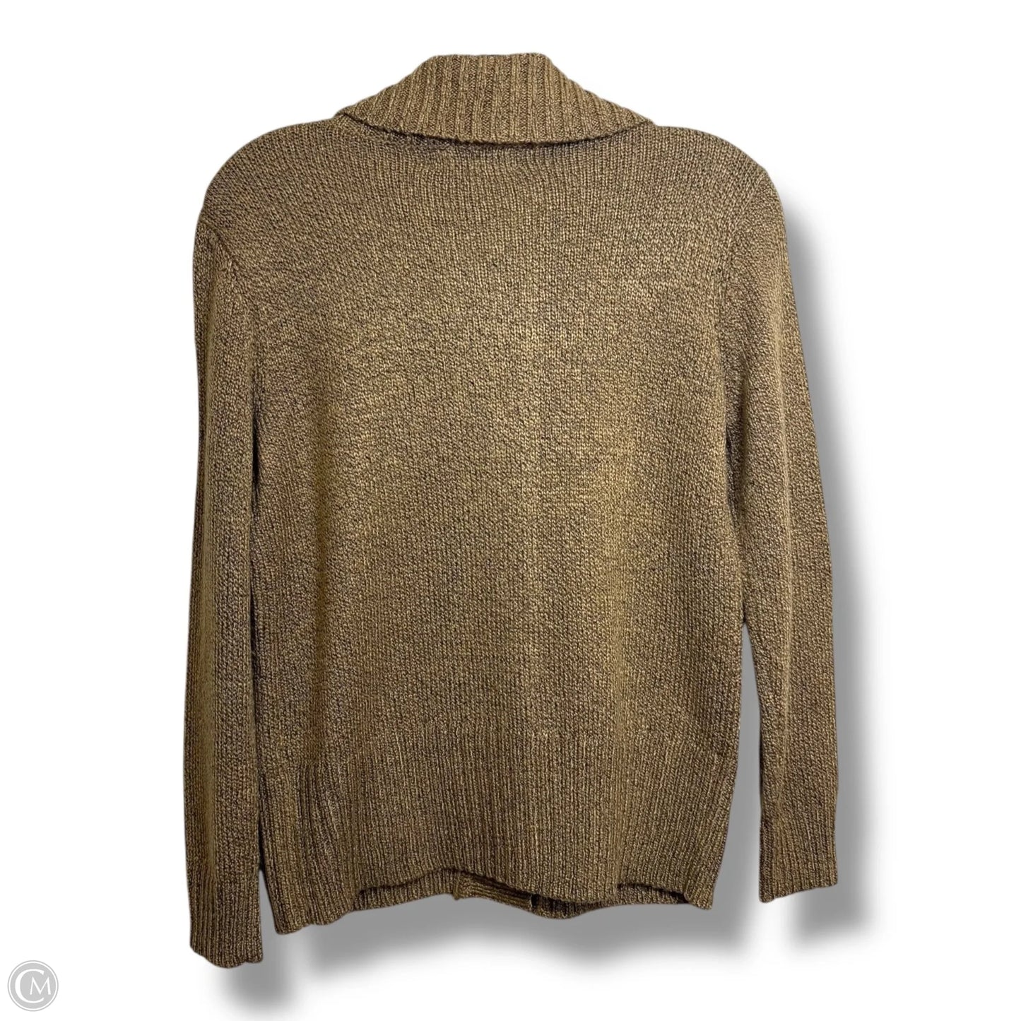 Sweater Cardigan By Karen Scott In Brown, Size: Sp