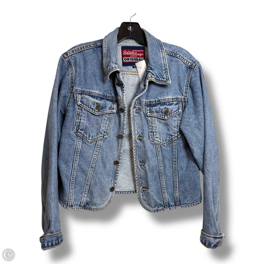 Jacket Denim By Clothes Mentor In Blue Denim, Size: M
