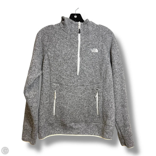 Sweatshirt Hoodie By The North Face In Grey, Size: M