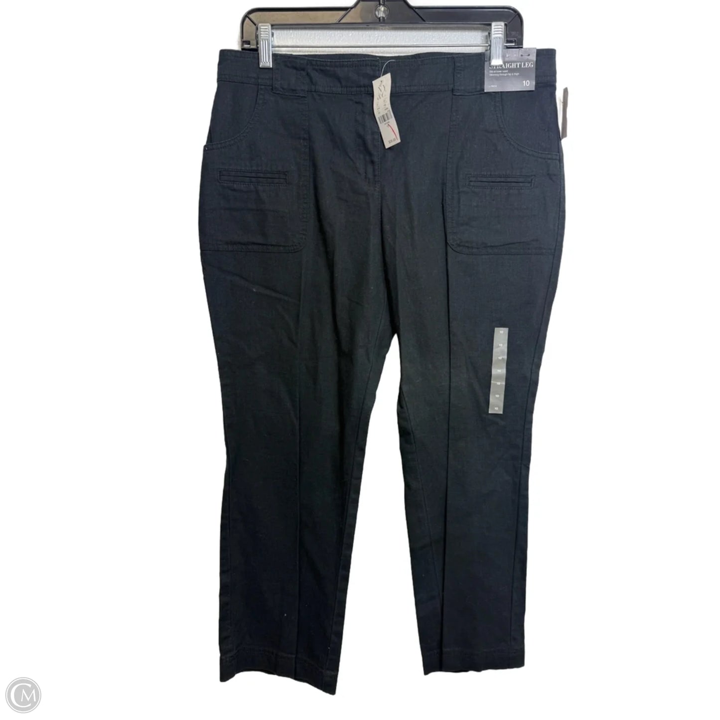 Pants Cropped By New York And Co In Black, Size: 10