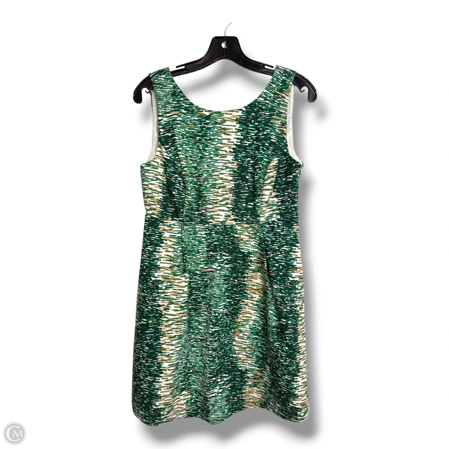 Dress Casual Short By Zara Basic In Green, Size: S