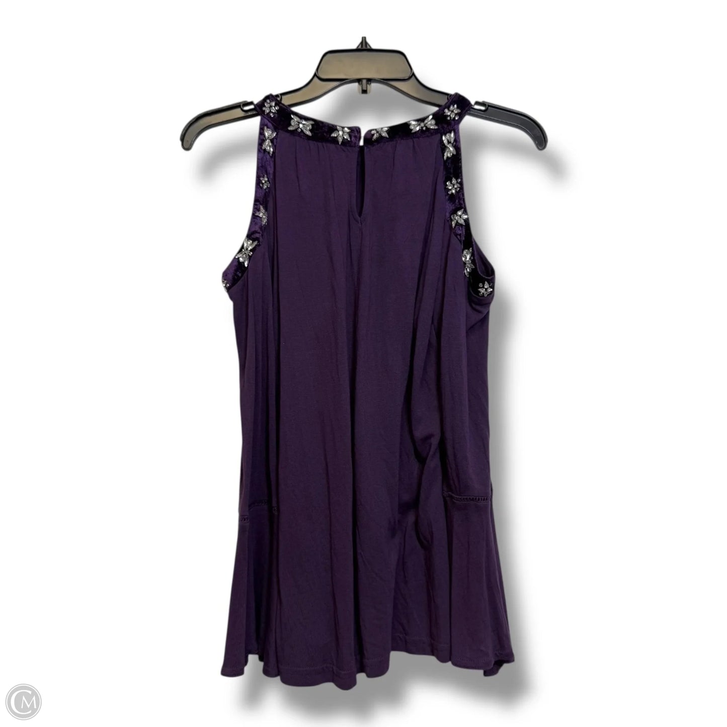 Top Long Sleeve By Inc In Purple, Size: Xs