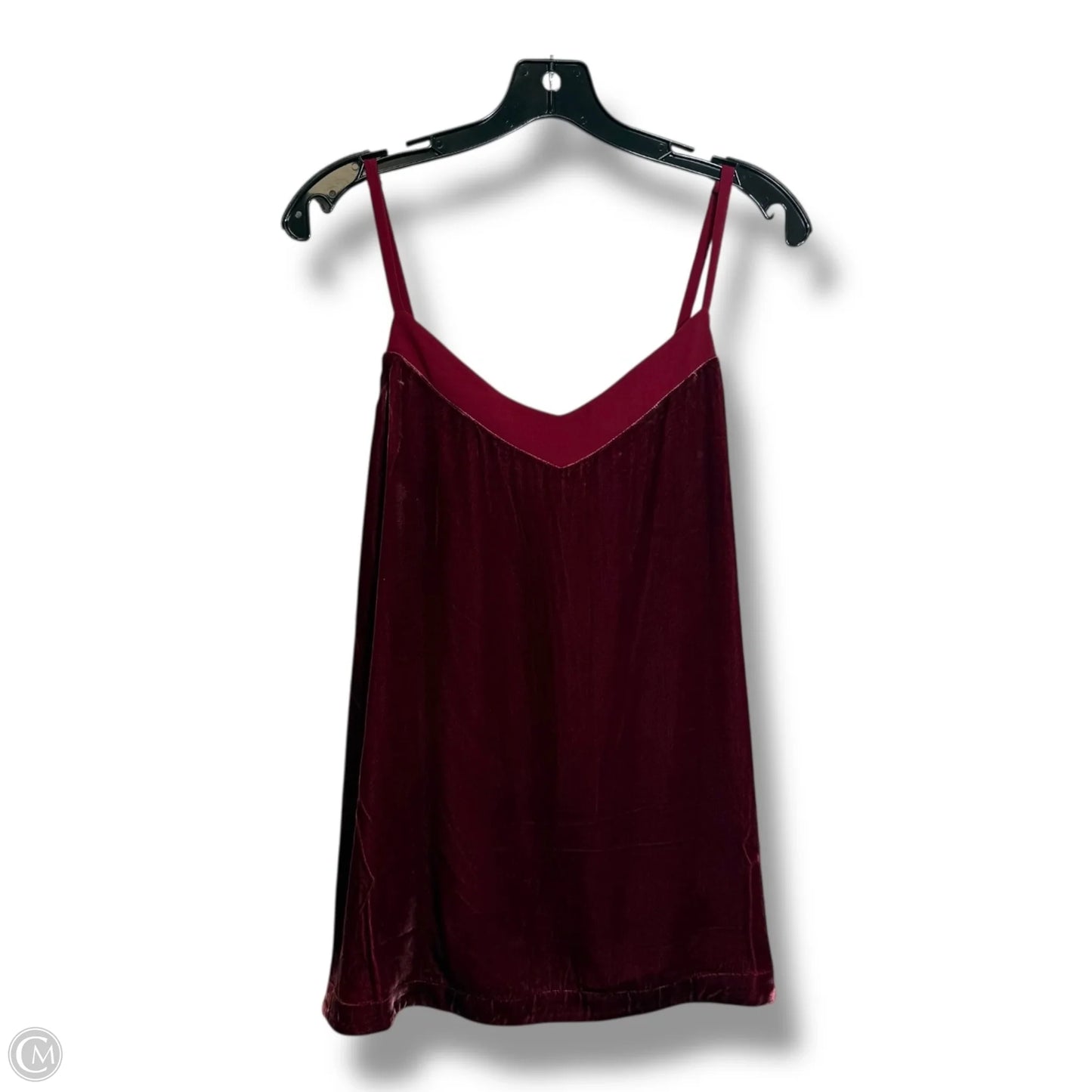 Top Sleeveless By Sundance In Maroon, Size: Xl