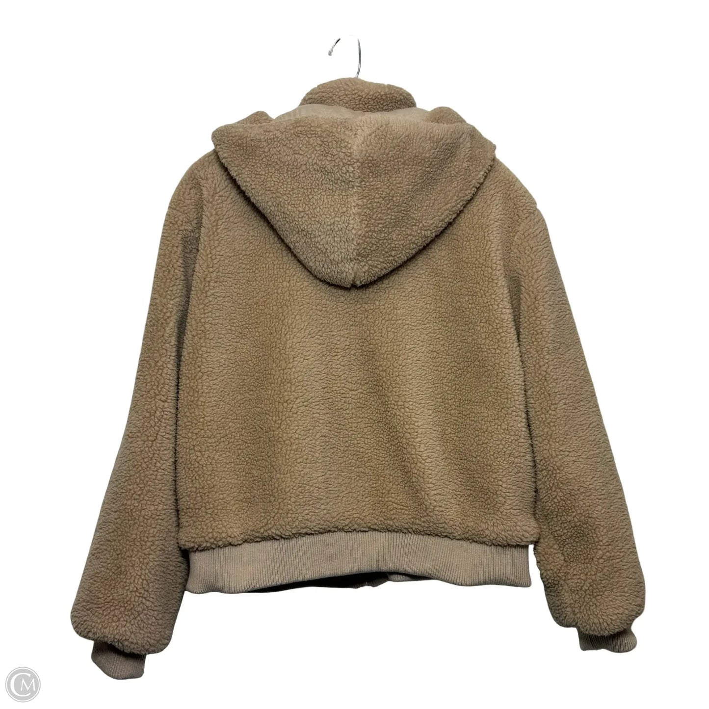 Jacket Fleece By Sincerely Jules In Tan, Size: S