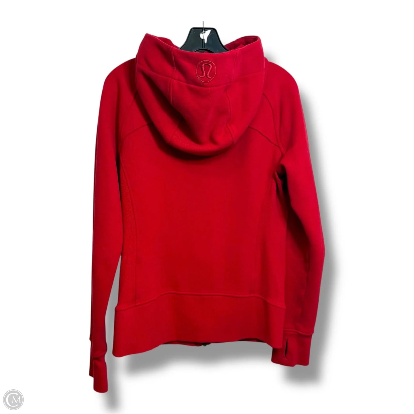 Sweatshirt Hoodie By Lululemon In Red, Size: 8