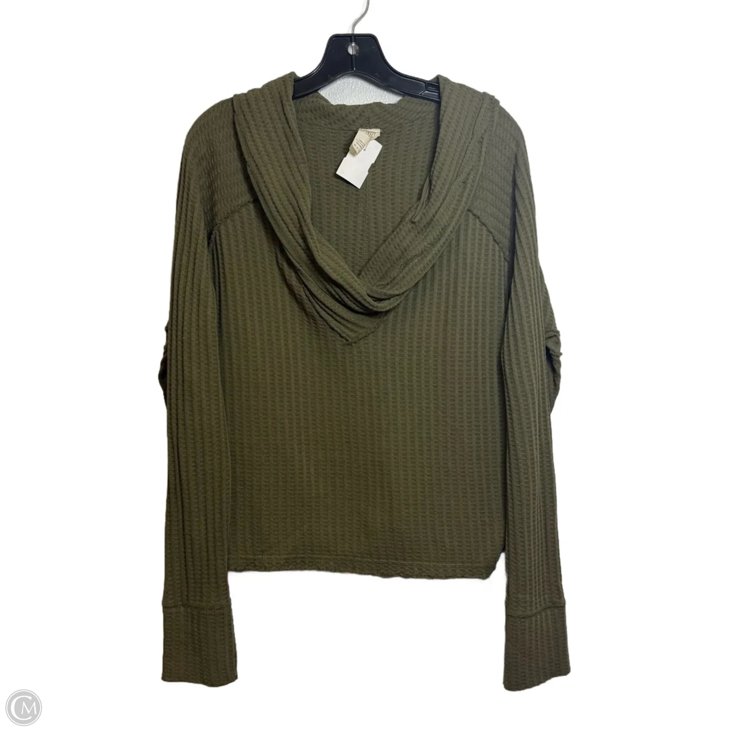 Top Long Sleeve By We The Free In Green, Size: M