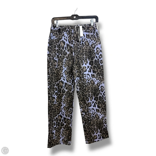 Jeans Boot Cut By Papermoon In Animal Print, Size: S