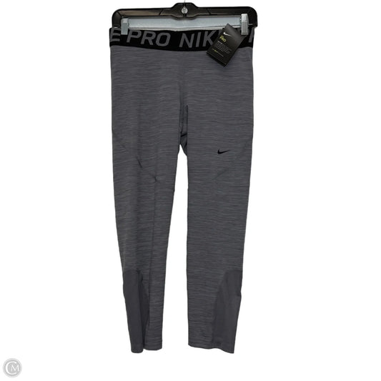 Athletic Leggings By Nike Apparel In Black, Size: L