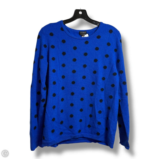 Sweater By Talbots In Blue, Size: L