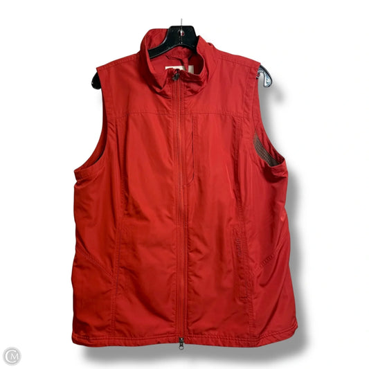 Vest Other By Orvis In Orange, Size: L