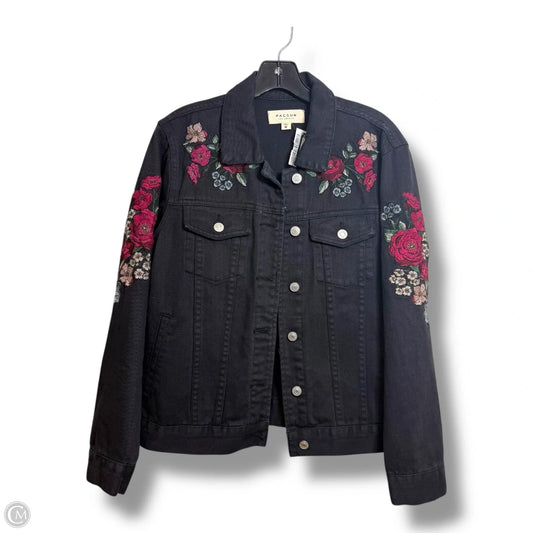 Jacket Denim By Pacsun In Black, Size: M