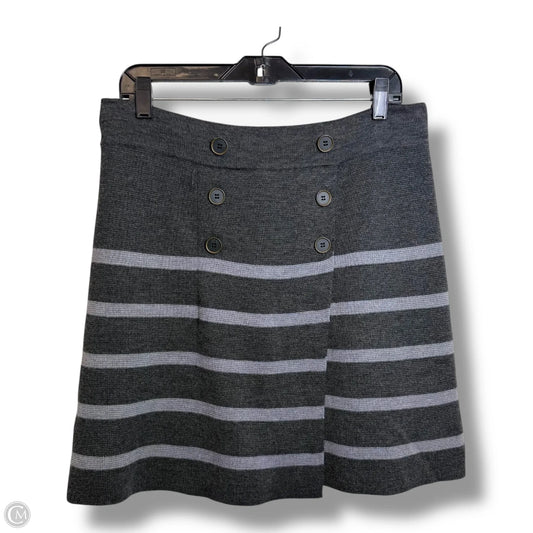 Skirt Mini & Short By Loft In Grey, Size: M