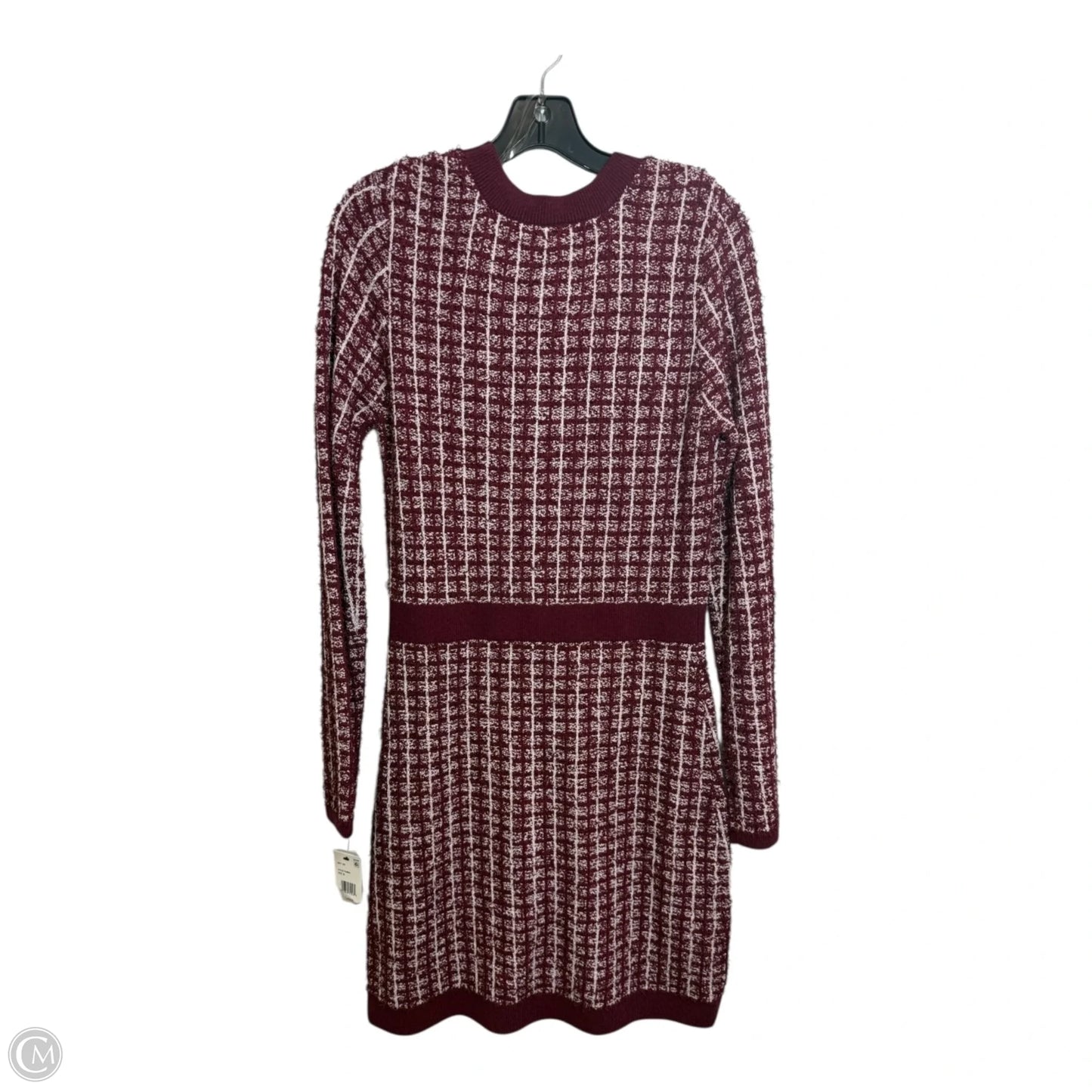Dress Casual Short By Bcx In Maroon, Size: L