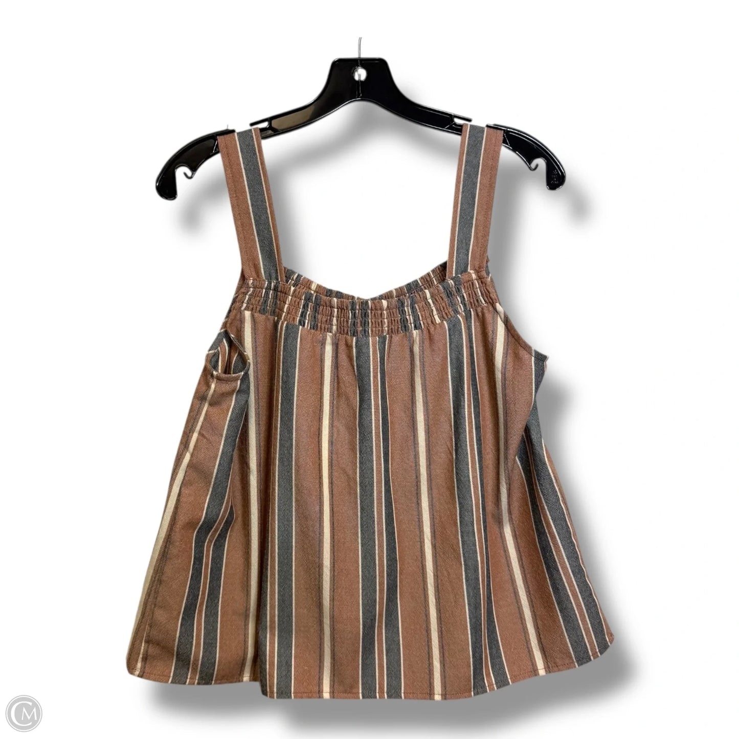 Top Sleeveless By Evereve In Multi-colored, Size: M