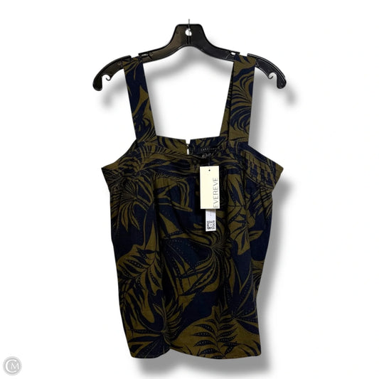 Top Sleeveless By Sanctuary In Tropical Print, Size: M