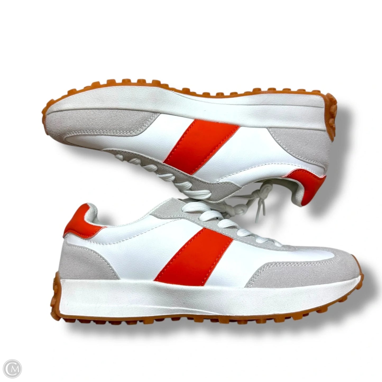 Shoes Sneakers By Clothes Mentor In White, Size: 8.5