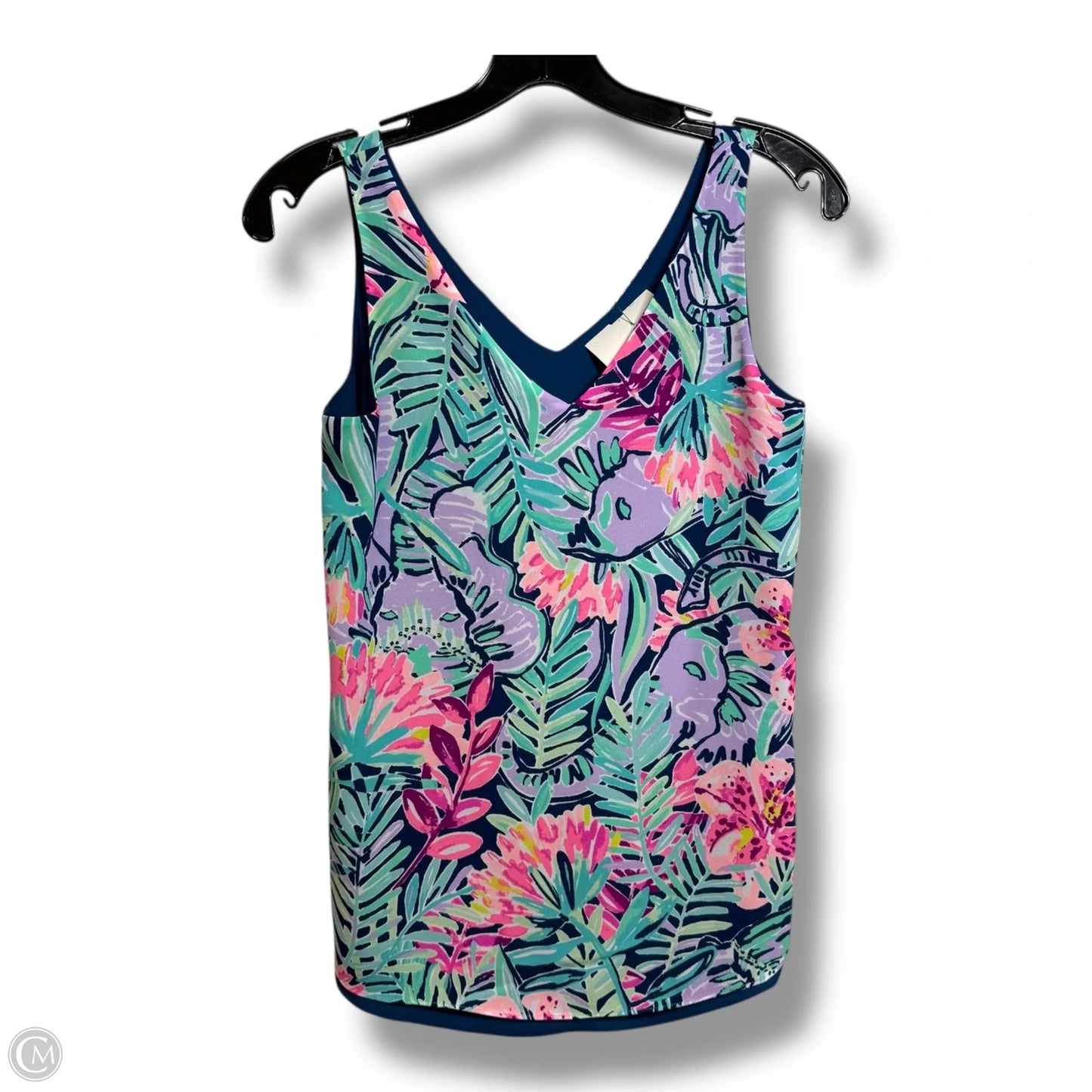 Top Sleeveless Designer By Lilly Pulitzer In Multi-colored, Size: Xs
