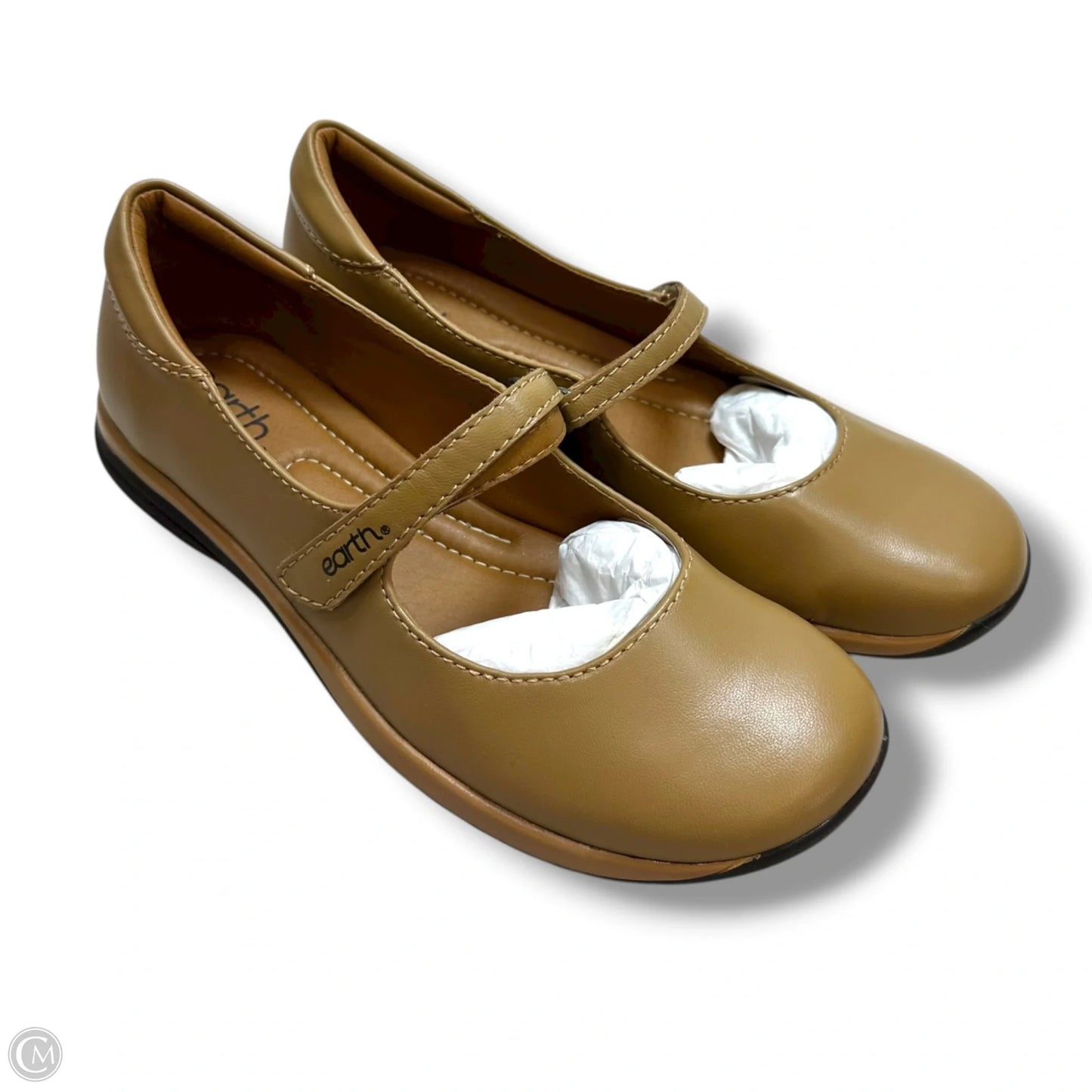 Shoes Flats By Earth In Tan, Size: 9.5