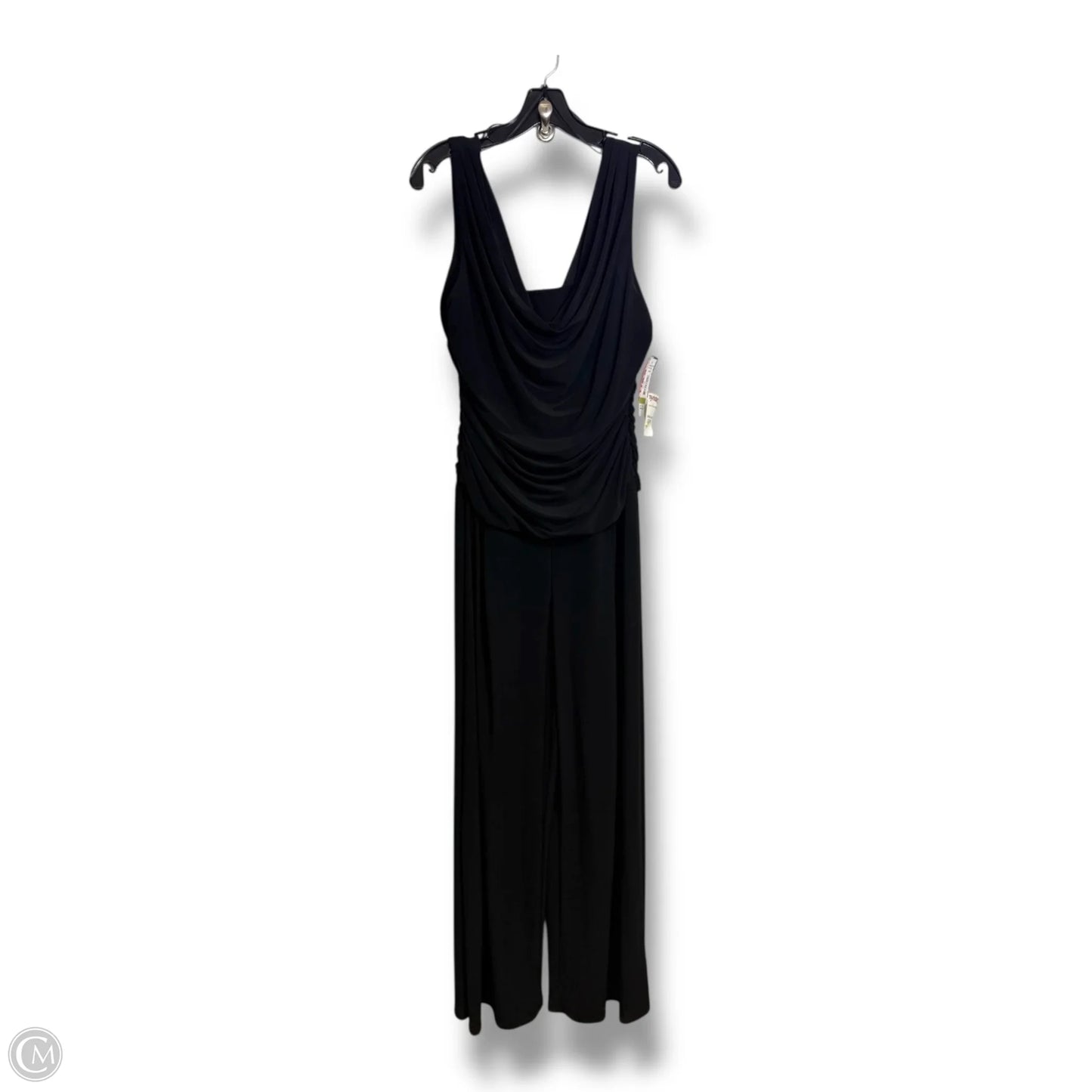 Jumpsuit By R And M Richards In Black, Size: 14