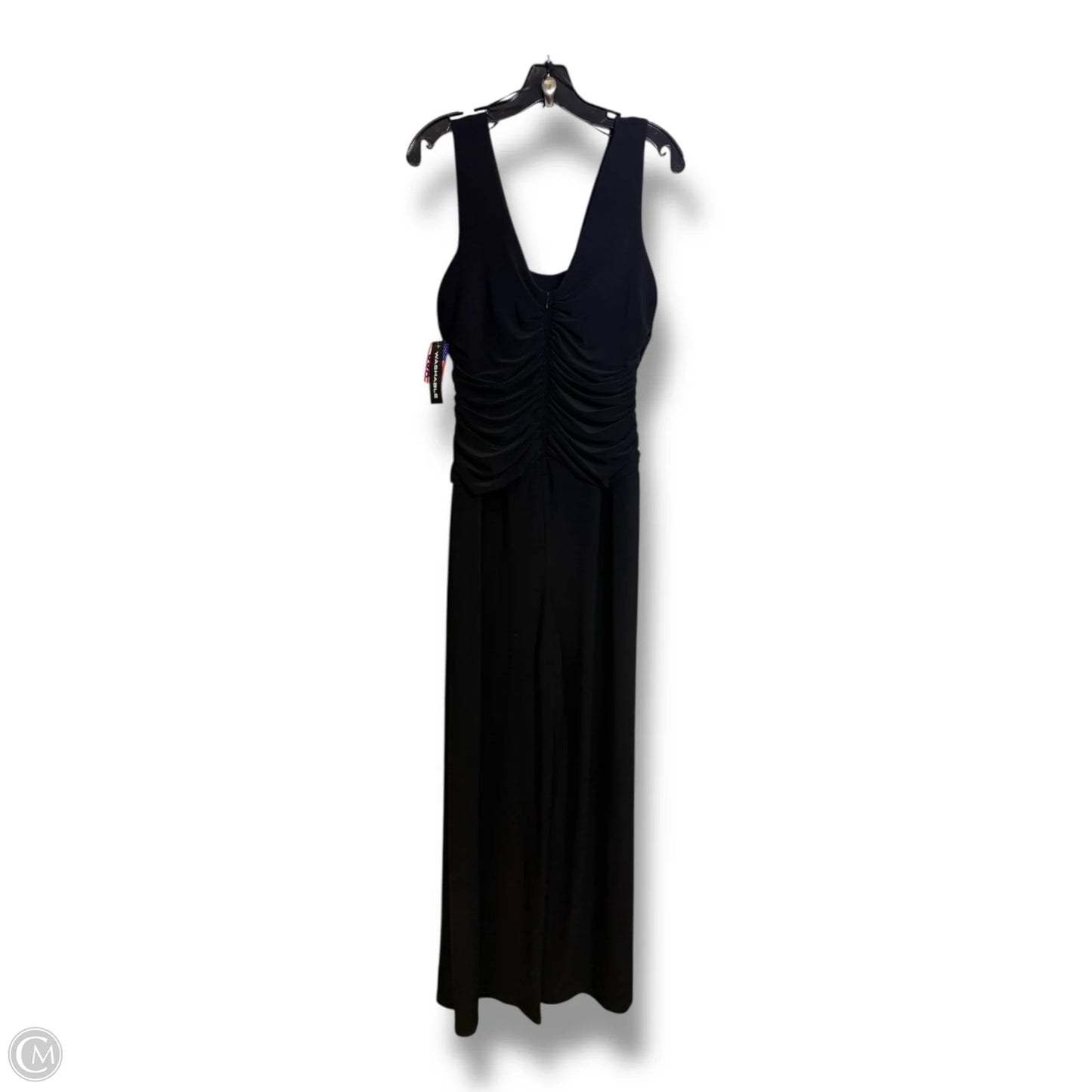 Jumpsuit By R And M Richards In Black, Size: 14