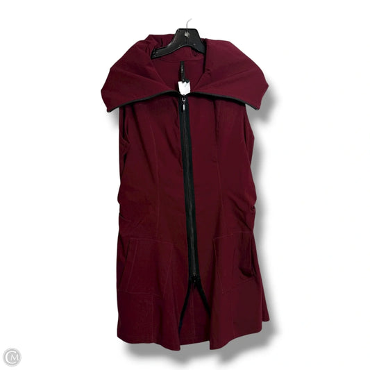 Vest Other By Clothes Mentor In Maroon, Size: 4