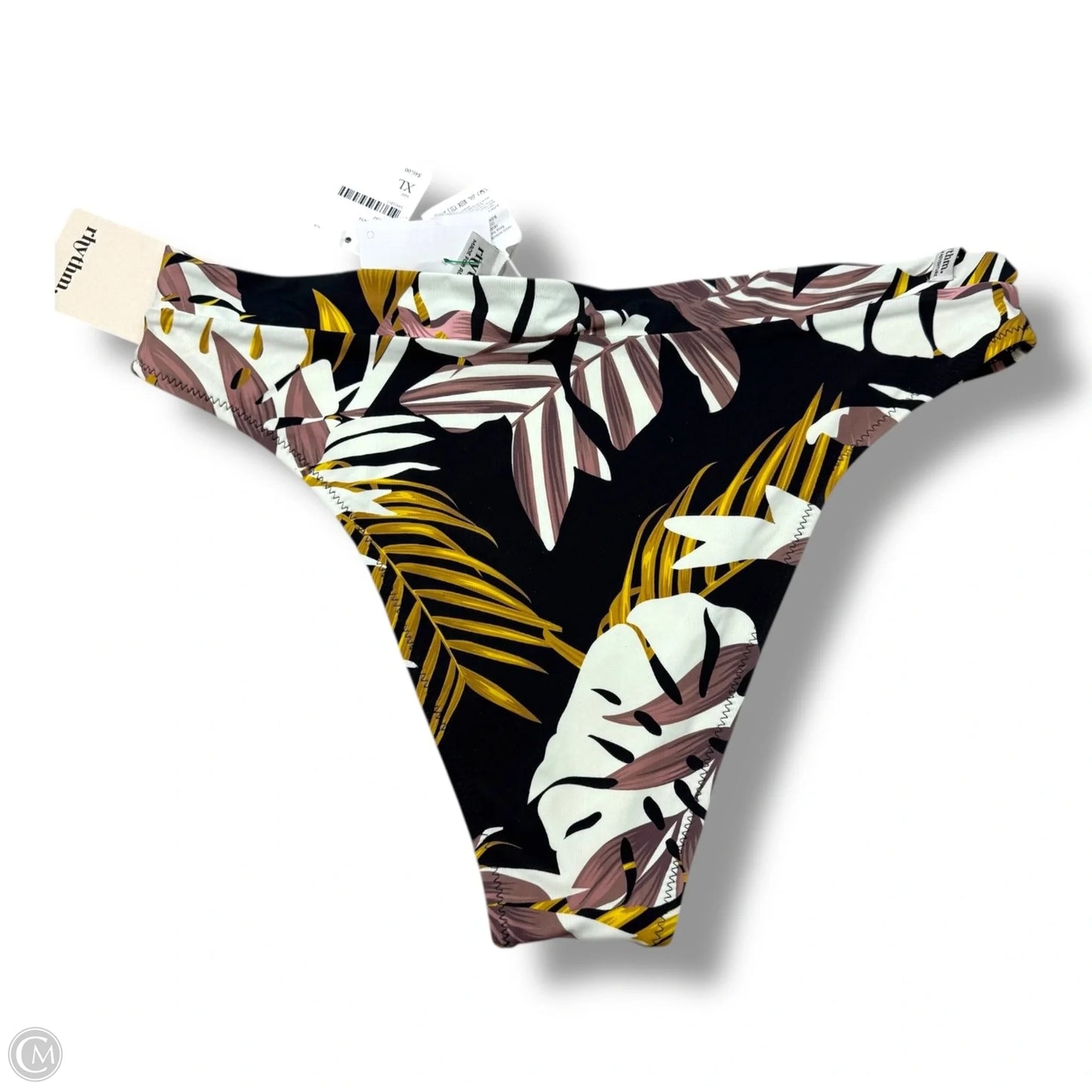 Colombo Bandeau Bikini Top & bottoms Swimsuit 2pc By Free People In Tropical Print, Size: 14