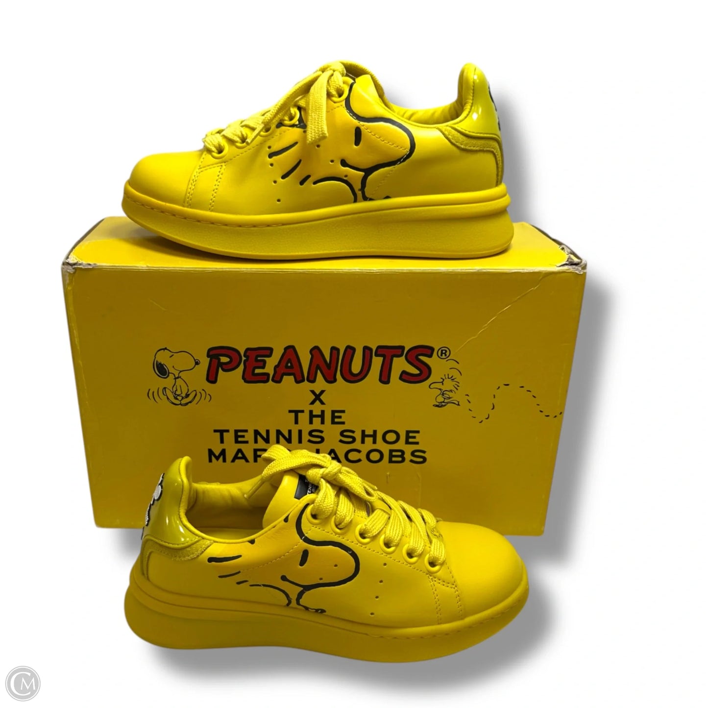 Shoes Luxury Designer By Marc Jacobs In Yellow, Size: 6