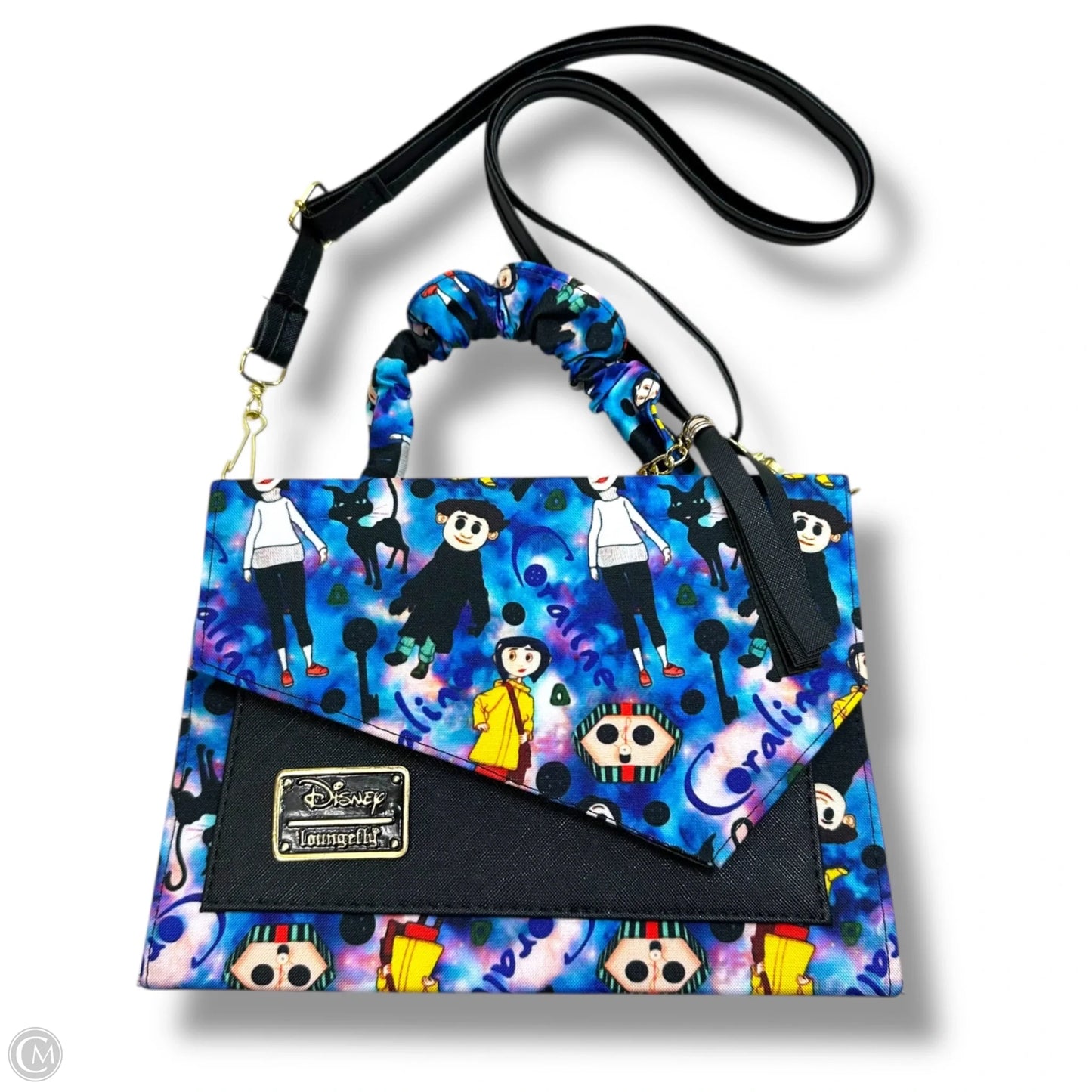 CORALINE Handbag By Loungefly, Size: Small