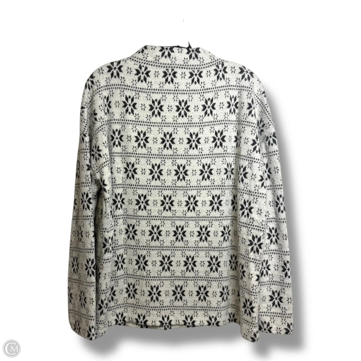Sweater By Loft In White, Size: L