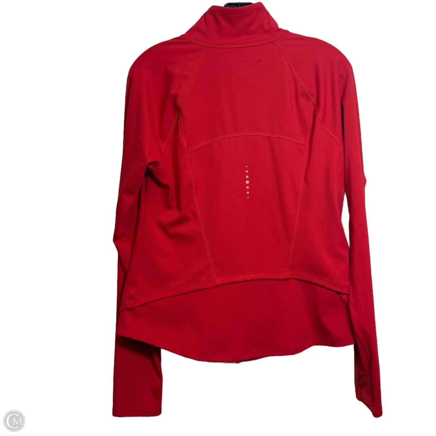 Athletic Jacket By Tek Gear In Red, Size: M