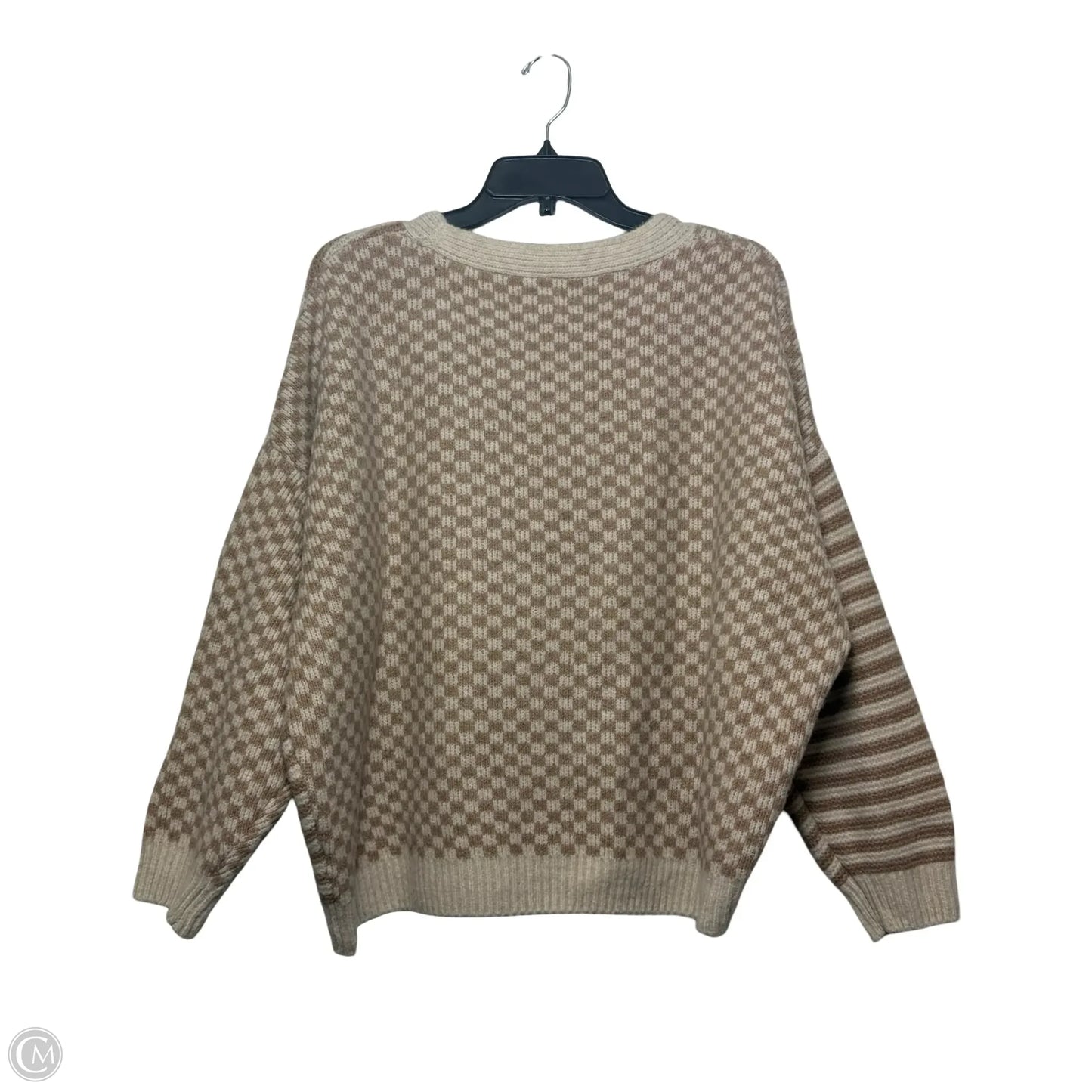 Cardigan By So In Striped Pattern, Size: L