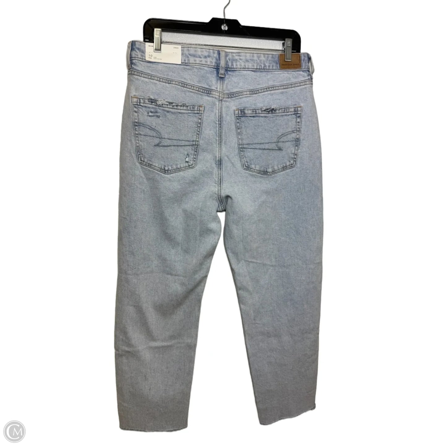 Jeans super high rise mom Jean By American Eagle In Blue Denim, Size: 10