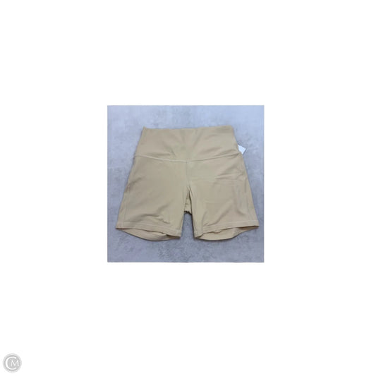 Athletic Shorts By Lululemon In Cream, Size: 10