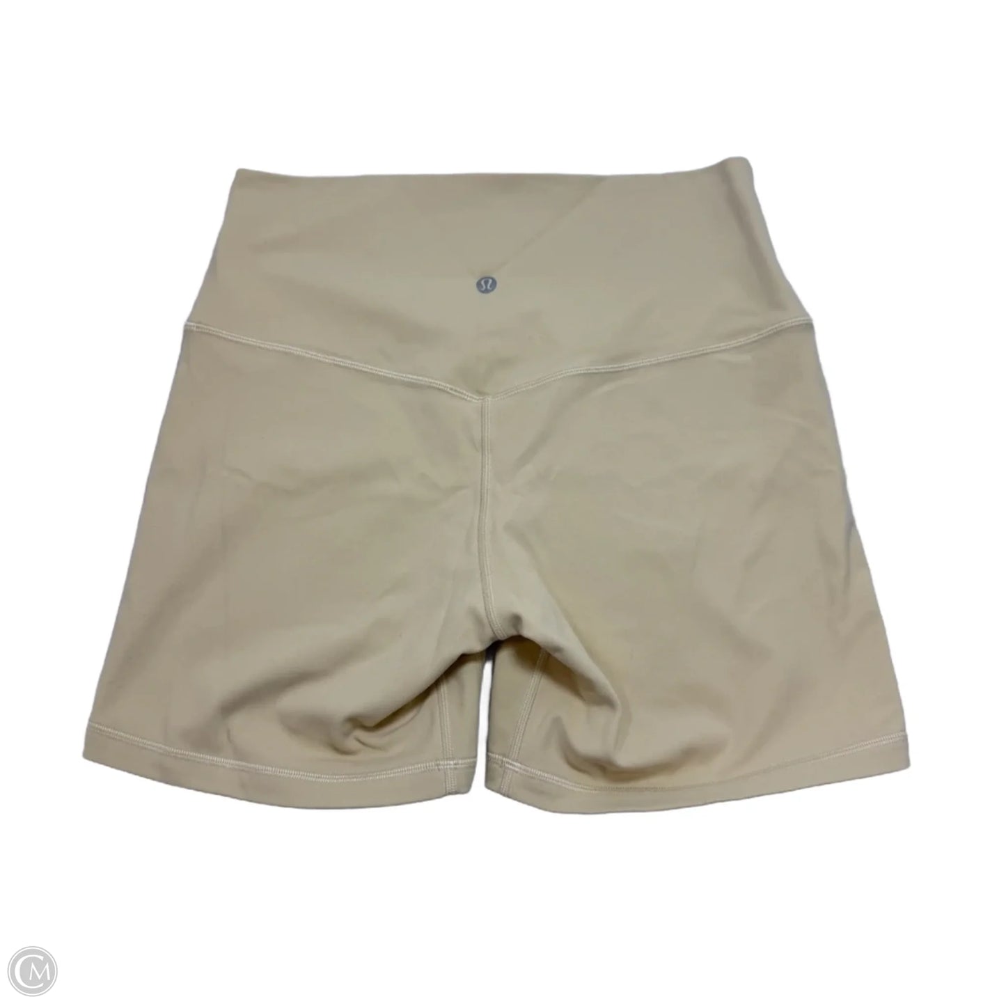 Athletic Shorts By Lululemon In Cream, Size: 10