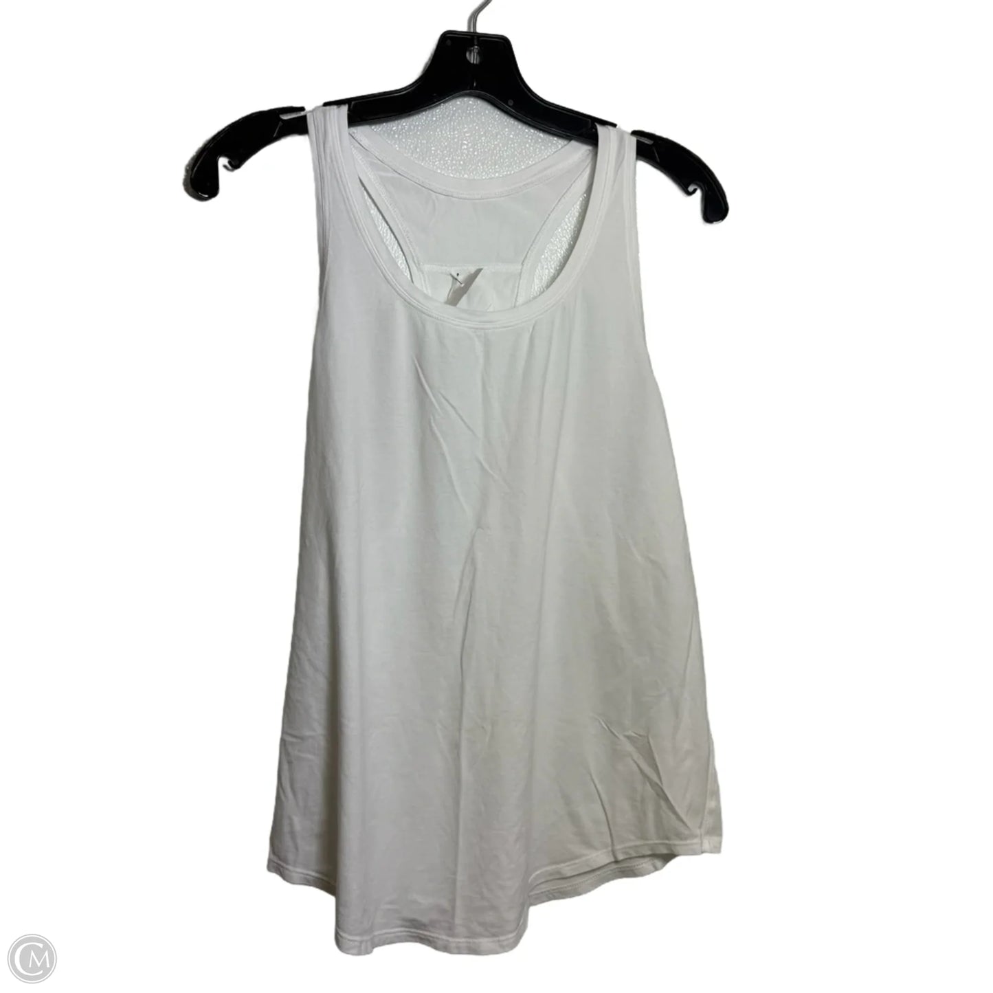 Athletic Tank Top By Lululemon In White, Size: M