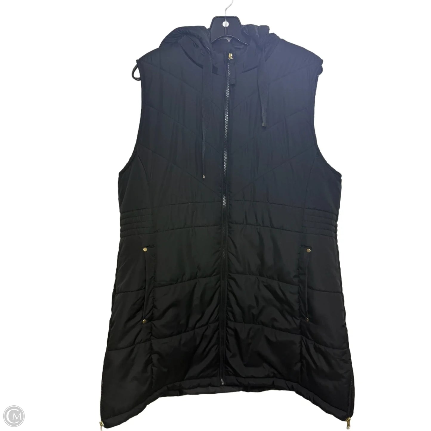 Vest Puffer & Quilted By Maurices In Black, Size: Xl
