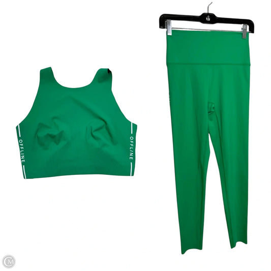 Athletic Pants 2pc By Offline By Aerie In Green, Size: M