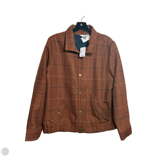 Jacket Other By Christopher And Banks In Bronze, Size: L