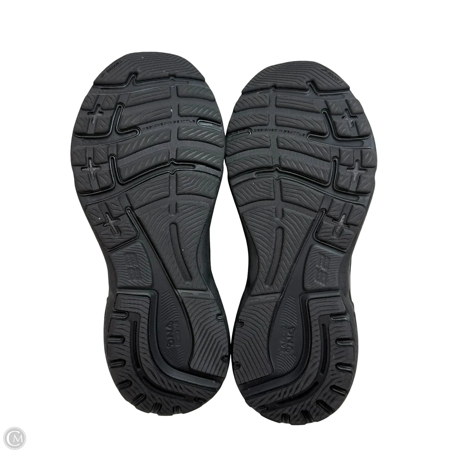 Shoes Sneakers By Brooks In Black, Size: 9.5