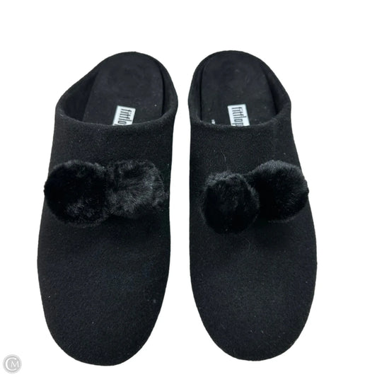Slippers By Fitflop In Black, Size: 10