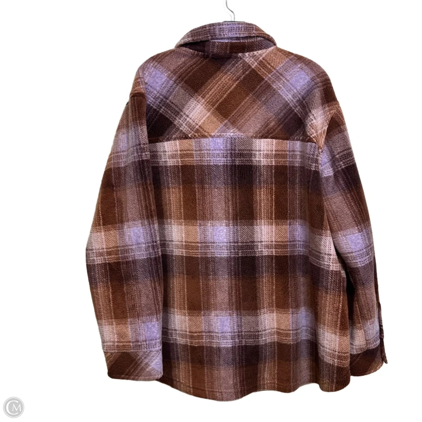 Jacket Shirt By Thread And Supply In Plaid Pattern, Size: 2x
