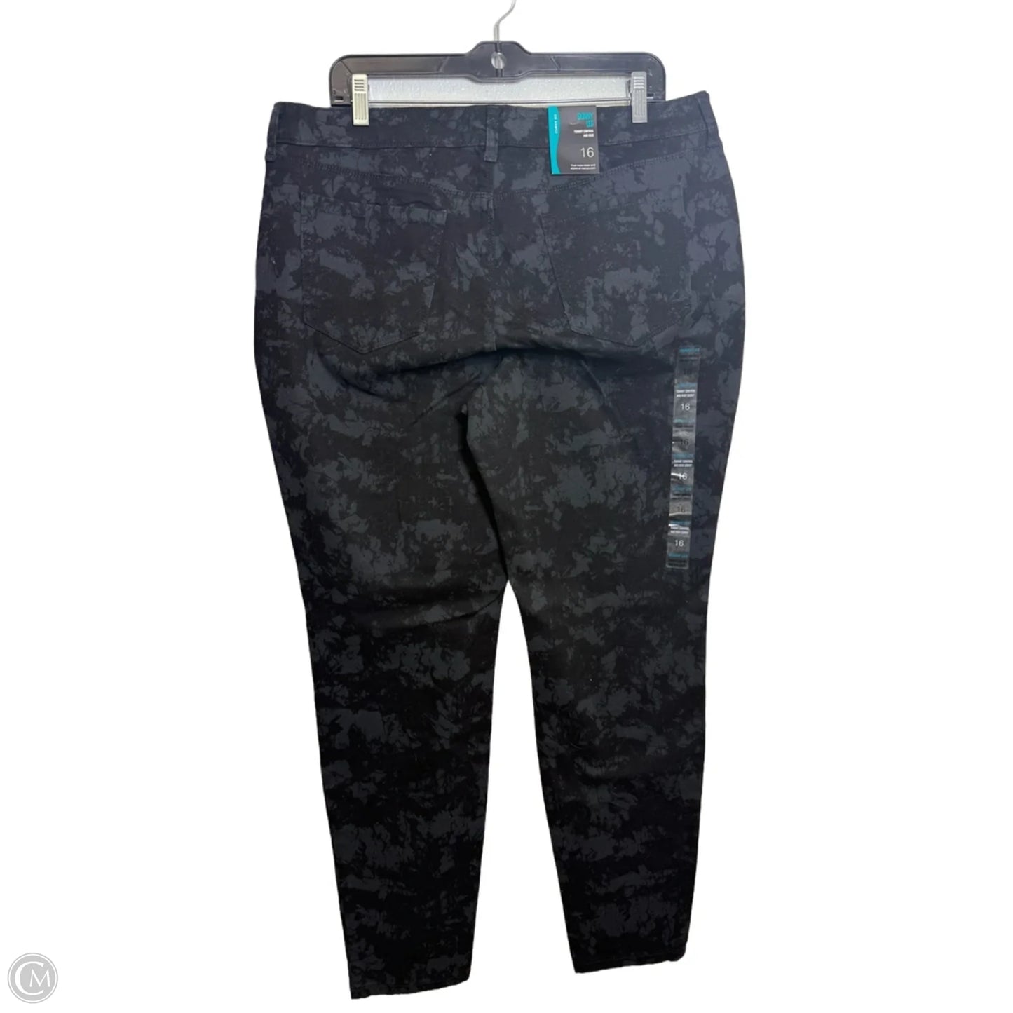 Jeans Skinny By Style And Company In Black, Size: 16