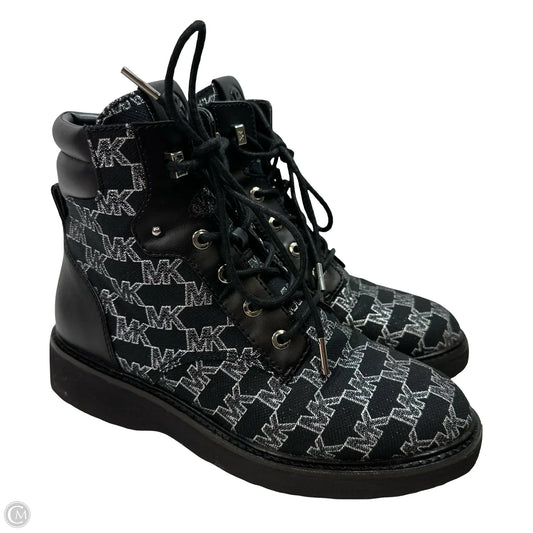Boots Ankle Flats By Michael By Michael Kors In Black, Size: 9