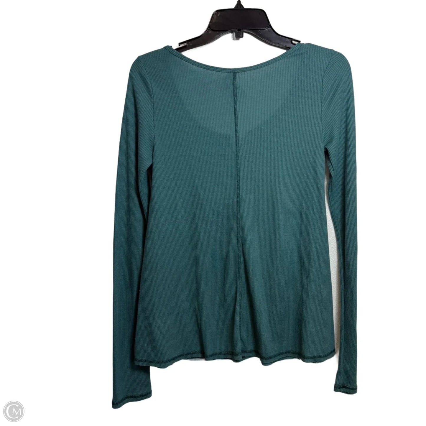 Top Long Sleeve Basic By Free People In Green, Size: S