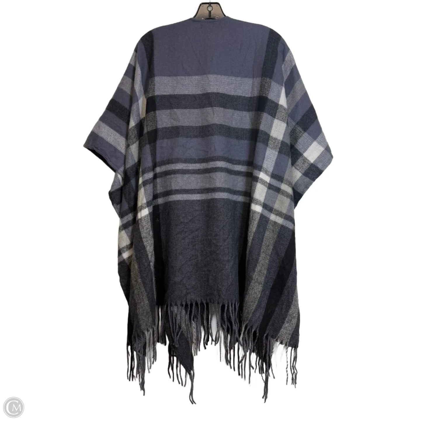 Shawl By Banana Republic In Plaid Pattern, Size: Osfm