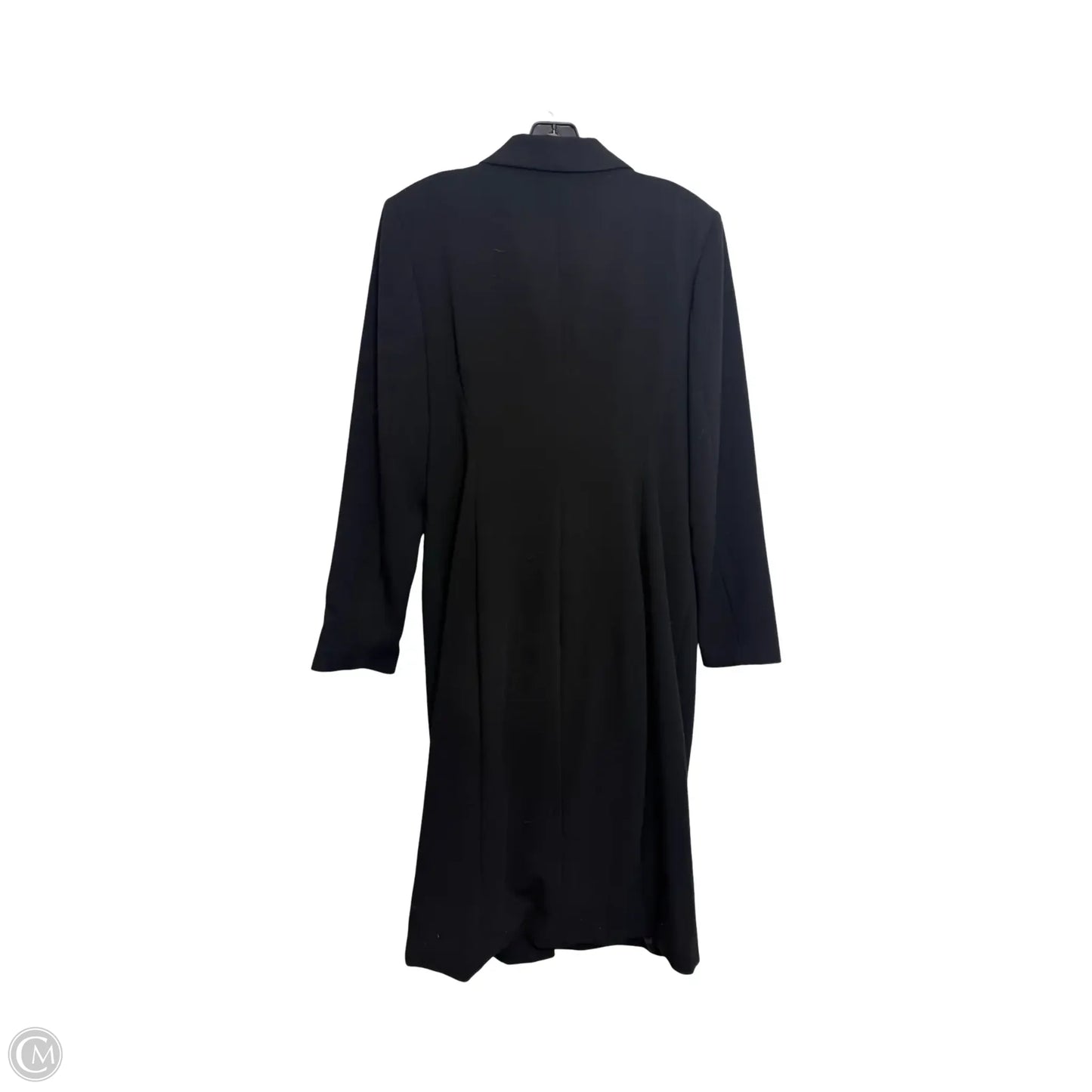 Dress Casual Midi By Donna Karan In Black, Size: L