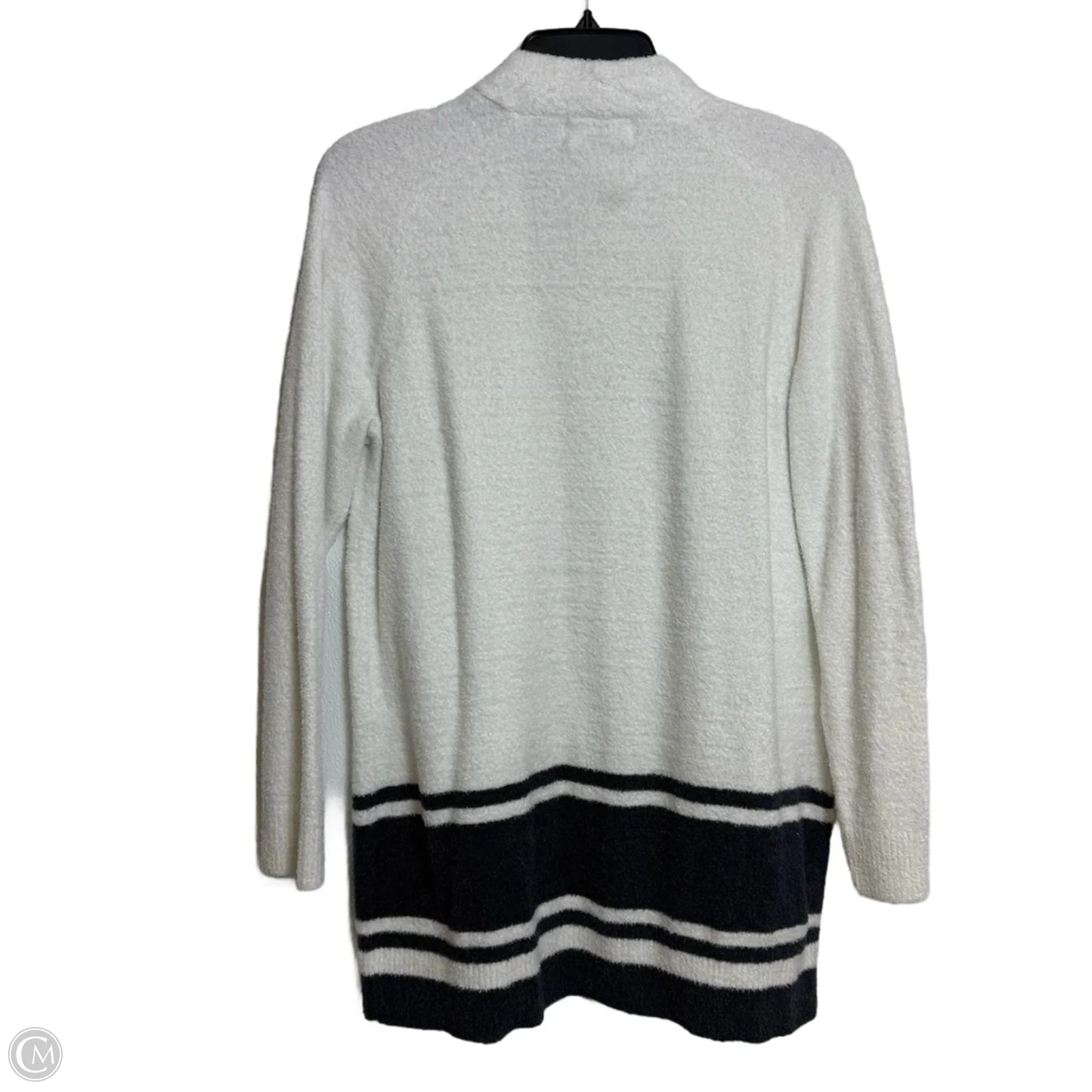 Cardigan By Barefoot Dreams In White & Yellow, Size: L