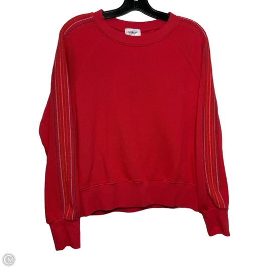Sweatshirt Crewneck By Evereve In Red, Size: Xs